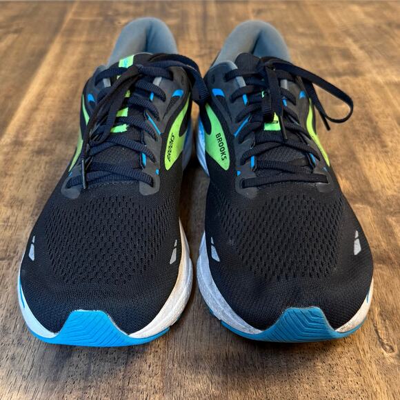 Brooks Adrenaline GTS 23 Stability Running Walking Shoe Black Men’s 14 2E Wide - Picture 4 of 12